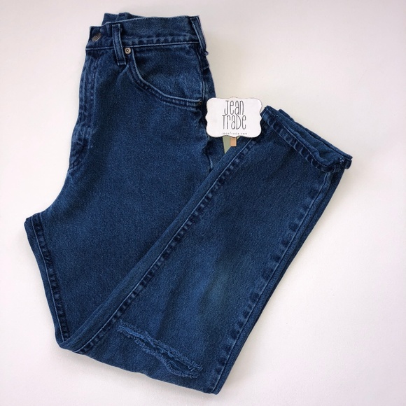 Lee Vintage High Waist Knee Rip Jeans